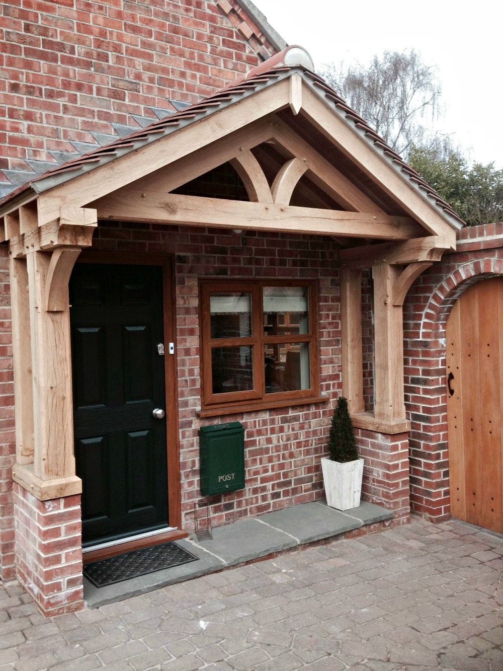 Oak Timber Porches Somerset Bespoke HRG Services