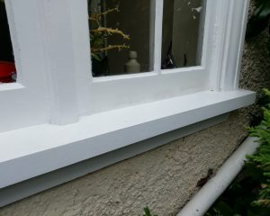 Painting wooden Windows